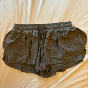 Flow Shorts With Built In Spandex